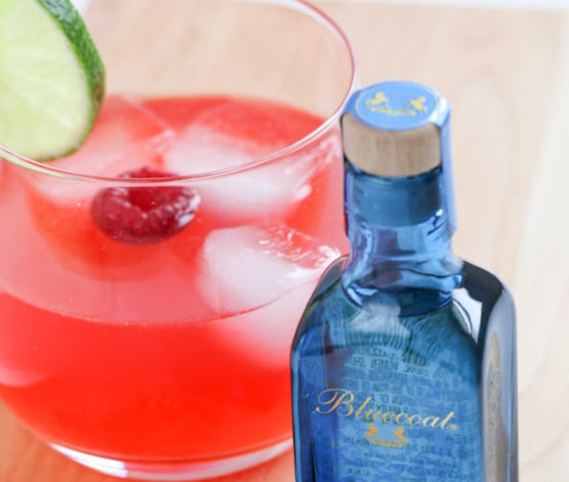 Raspberrythyme Smash Cocktail